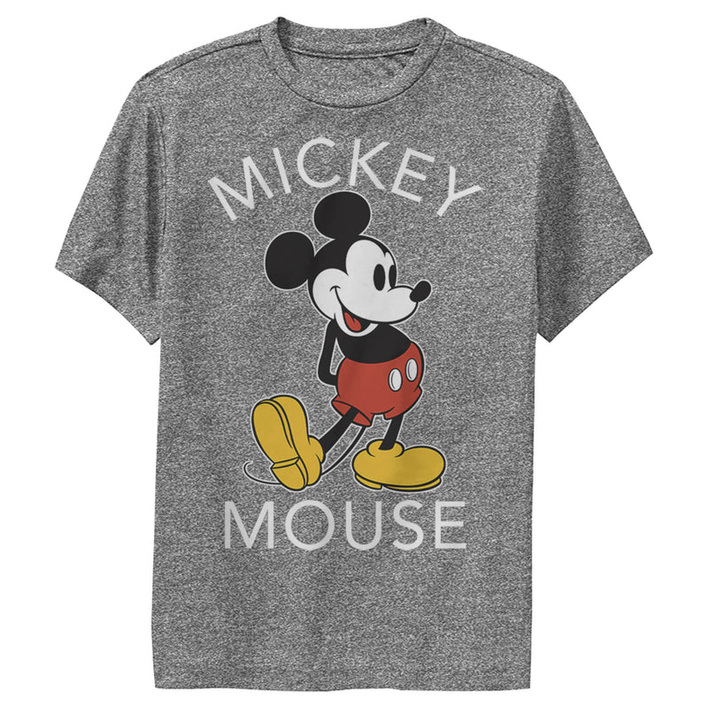 Boy's Mickey & Friends Mickey Mouse Classic Style Performance Tee