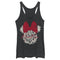 Women's Mickey & Friends Flower Minnie Racerback Tank Top