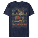 Men's Mickey & Friends Vintage Winter Sweater T-Shirt