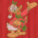 Boy's Mickey & Friends Christmas Donald Duck Caroling T-Shirt