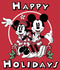 Men's Mickey & Friends Mickey & Minnie Holiday Sweatshirt