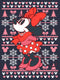 Women's Mickey & Friends Minnie Winter Sweater T-Shirt