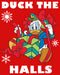 Girl's Mickey & Friends Donald Duck The Halls T-Shirt