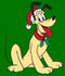 Men's Mickey & Friends Retro Festive Pluto T-Shirt