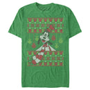 Men's Mickey & Friends Christmas Goofy Ornament Print T-Shirt