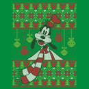 Men's Mickey & Friends Christmas Goofy Ornament Print T-Shirt