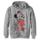 Boy's Mickey & Friends Mickey Ready For Winter Pull Over Hoodie