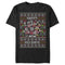 Men's Mickey & Friends Christmas Distressed Group Print Happy Holidays T-Shirt