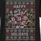 Boy's Mickey & Friends Christmas Distressed Group Print Happy Holidays T-Shirt