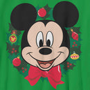 Boy's Mickey & Friends Christmas Wreath Mickey T-Shirt