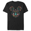 Men's Mickey & Friends Christmas Silhouette T-Shirt