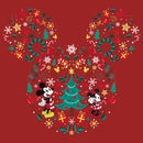 Women's Mickey & Friends Christmas Silhouette T-Shirt