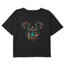 Girl's Mickey & Friends Christmas Mickey and Minnie Collage T-Shirt