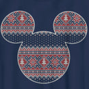 Boy's Mickey & Friends Christmas Print T-Shirt