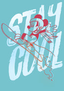 Girl's Mickey & Friends Stay Cool Snowboarding T-Shirt