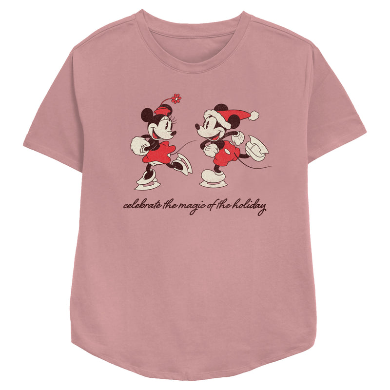 Women's Mickey & Friends Celebrate The Magic Of Holidays T-Shirt