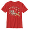 Boy's Mickey & Friends Oh What Fun Sled T-Shirt