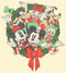 Men's Mickey & Friends Christmas Group Shot Wreath T-Shirt