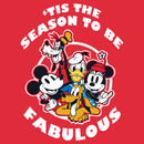 Men's Mickey & Friends Tis the Season to be Fabulous Sweatshirt