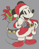 Boy's Mickey & Friends Mickey Mouse Is Santa Pull Over Hoodie