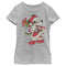 Girl's Mickey & Friends Mickey Mouse Is Santa T-Shirt