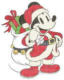 Men's Mickey & Friends Santa Mouse T-Shirt