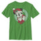 Boy's Mickey & Friends Festive Mickey Mouse Wreath T-Shirt