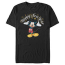 Men's Mickey & Friends Happy New Year Fireworks T-Shirt