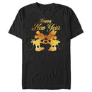 Men's Mickey & Friends Happy New Year Couple T-Shirt