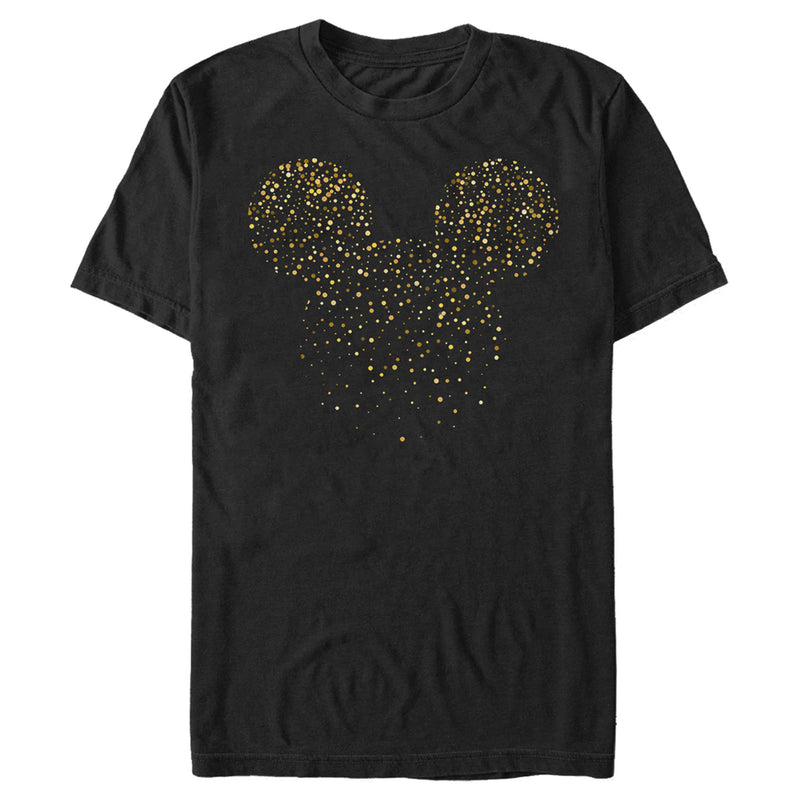 Men's Mickey & Friends Confetti Mickey Mouse Logo T-Shirt