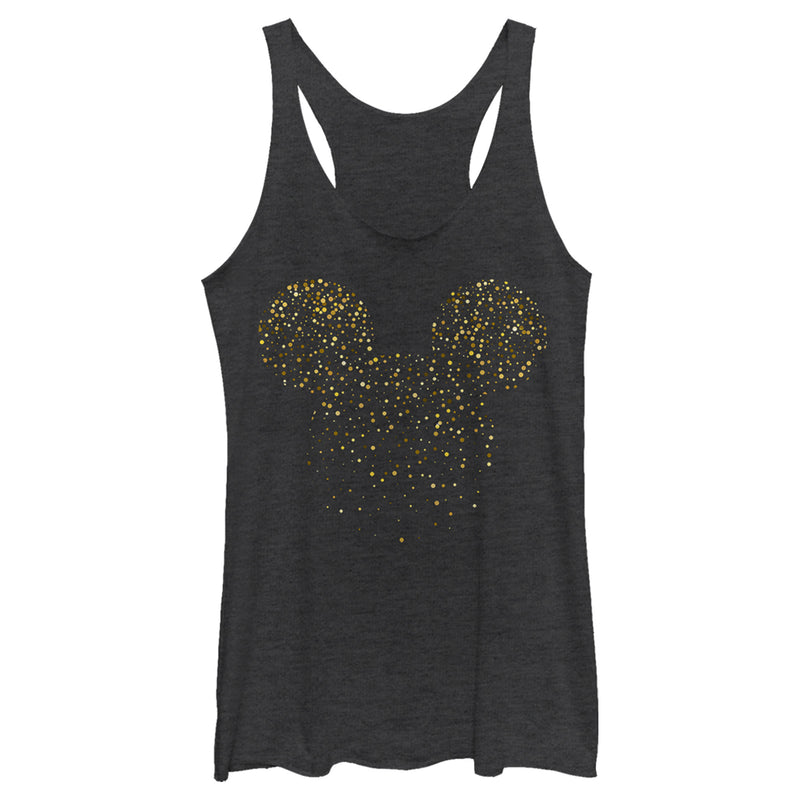 Women's Mickey & Friends Confetti Logo Racerback Tank Top