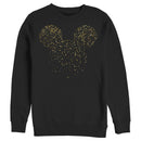 Men's Mickey & Friends Confetti Mickey Mouse Logo Sweatshirt