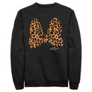 Men's Mickey & Friends Cheetah Print Minnie Mouse Bow Sweatshirt