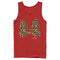 Men's Mickey & Friends Cheetah Print Minnie Mouse Bow Tank Top