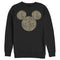 Men's Mickey & Friends Cheetah Print Mickey Mouse Logo Sweatshirt