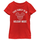 Girl's Mickey & Friends This Family Is In Vacation Mode T-Shirt