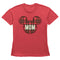 Women's Mickey & Friends Mom Plaid Logo T-Shirt