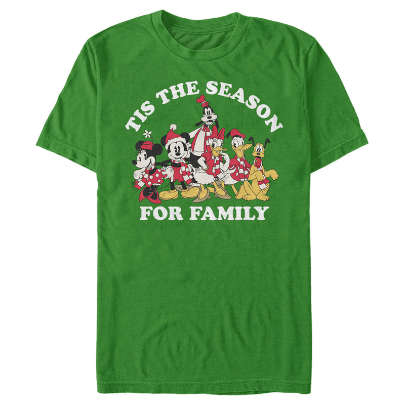 Men's Mickey & Friends The Season for Family T-Shirt