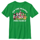 Boy's Mickey & Friends Season For Family T-Shirt