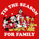 Girl's Mickey & Friends Season For Family T-Shirt