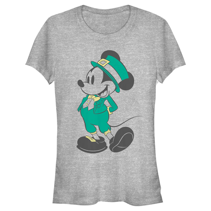 Junior's Mickey & Friends Mousey Leprechaun T-Shirt