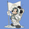 Boy's Mickey & Friends Mickey Mouse Astronaut Performance Tee