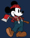 Men's Mickey & Friends Retro Lumberjack Mickey Mouse T-Shirt