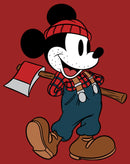 Women's Mickey & Friends Retro Lumberjack Mickey Mouse T-Shirt