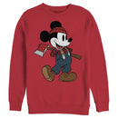 Men's Mickey & Friends Retro Lumberjack Sweatshirt