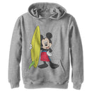 Boy's Mickey & Friends Mickey Mouse Surf Board Pull Over Hoodie