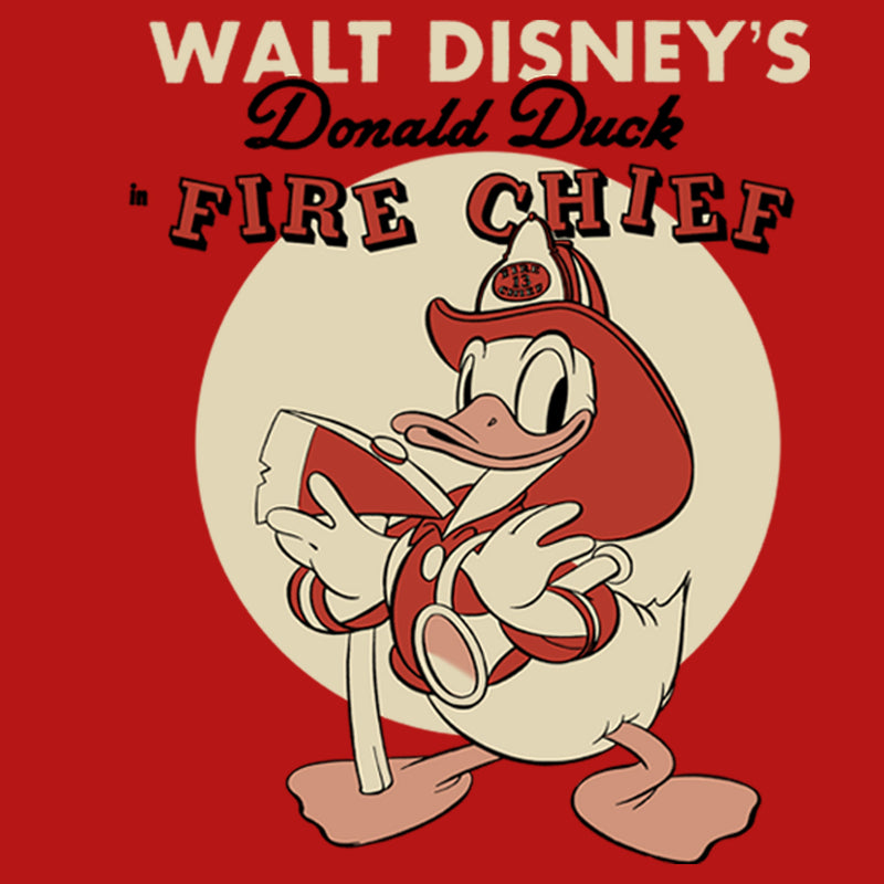 Girl's Mickey & Friends Fire Chief Donald T-Shirt