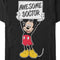 Men's Mickey & Friends Awesome Doctor Sign Mickey T-Shirt