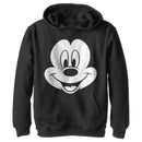 Boy's Mickey & Friends Mickey Mouse Face Pull Over Hoodie