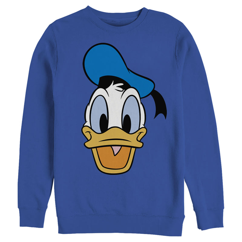 Men s Mickey Friends Large Donald Duck Sweatshirt Fifth Sun